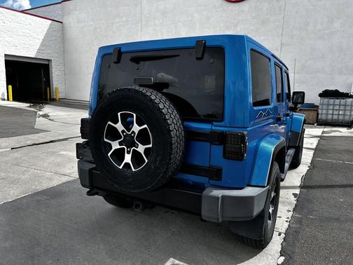 Hydro Blue Pearl Coat 2014 Jeep Wrangler Unlimited Polar Edition