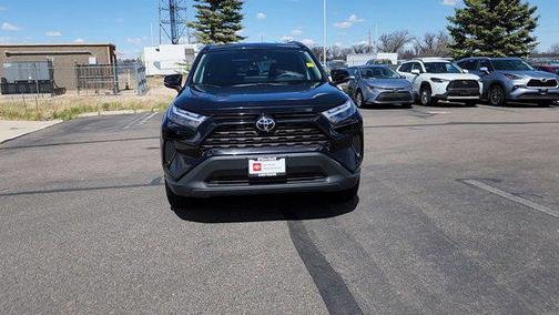Midnight Black Metallic 2025 Toyota RAV4 XLE
