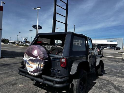 Steel Blue Metallic Clearcoat/Black Soft Top 2007 Jeep Wrangler X