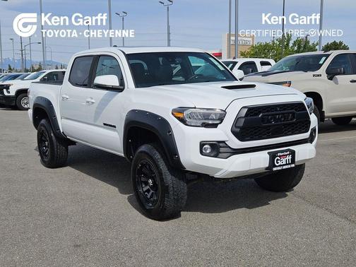 Super White 2021 Toyota Tacoma TRD Sport