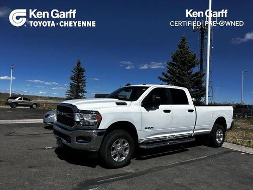Bright White Clearcoat 2024 RAM 2500 Big Horn Crew Cab 4x4 8' Box