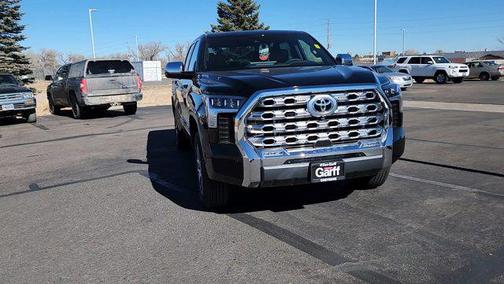 Midnight Black Metallic 2026 Toyota Tundra Hybrid 1794 Edition