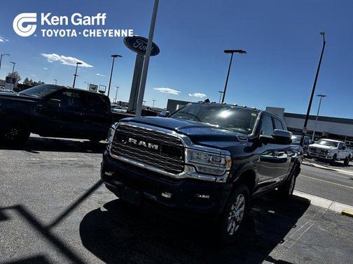 Patriot Blue Pearlcoat 2019 RAM 3500 Limited Mega Cab 4x4 6'4' Box
