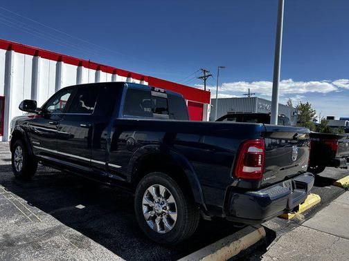 Patriot Blue Pearlcoat 2019 RAM 3500 Limited Mega Cab 4x4 6'4' Box