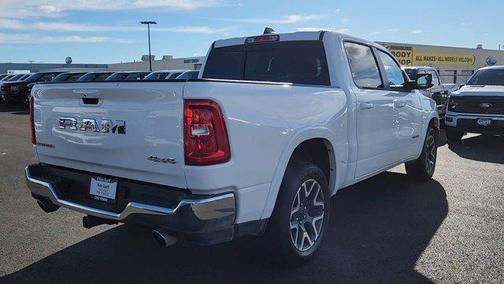 Bright White Clearcoat 2025 RAM 1500 Laramie