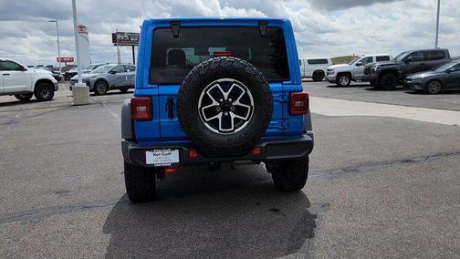 Hydro Blue Pearlcoat 2025 Jeep Wrangler Rubicon