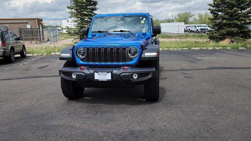 Hydro Blue Pearlcoat 2025 Jeep Wrangler Rubicon