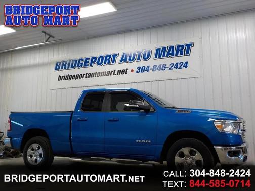 Blue 2021 RAM 1500 Big Horn/Lone Star