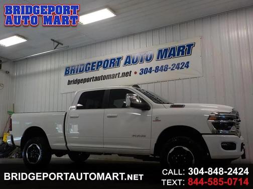 White 2026 RAM 2500 Laramie 4x4 Crew Cab 6'4'' Box