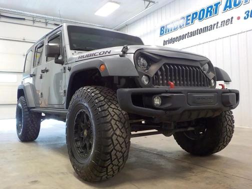 Silver 2014 Jeep Wrangler Unlimited Rubicon