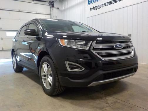 Black 2017 Ford Edge SEL