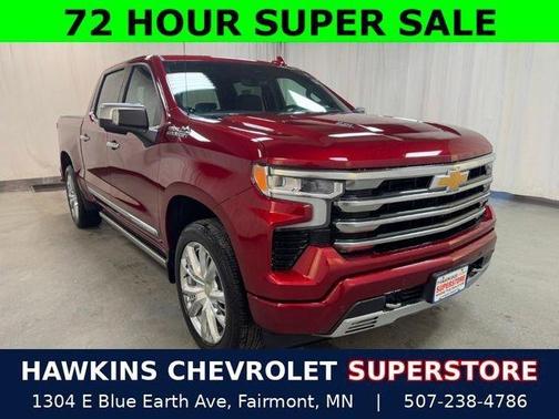 Radiant Red 2025 Chevrolet Silverado 1500 High Country