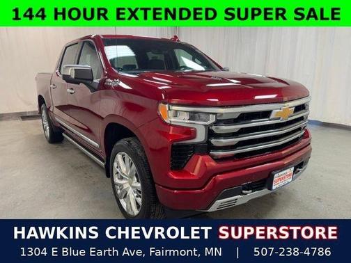 Radiant Red 2025 Chevrolet Silverado 1500 High Country