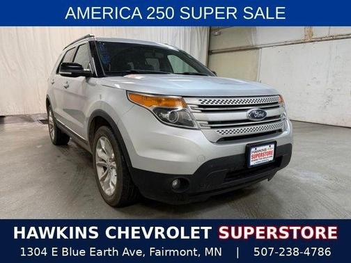 Ingot Silver 2015 Ford Explorer XLT