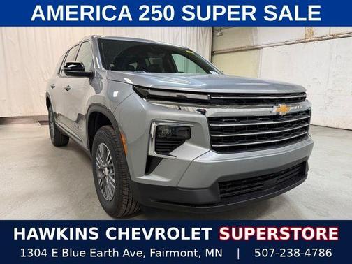 Gray 2026 Chevrolet Traverse LT