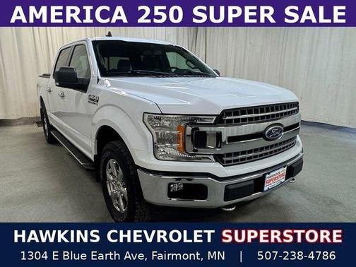 Oxford White 2019 Ford F-150 XLT