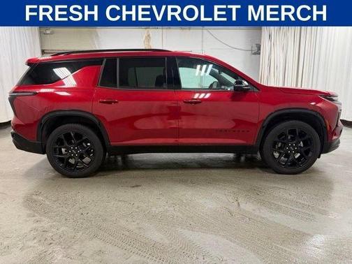 Radiant Red 2025 Chevrolet Traverse RS