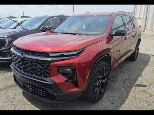 Radiant Red 2025 Chevrolet Traverse RS
