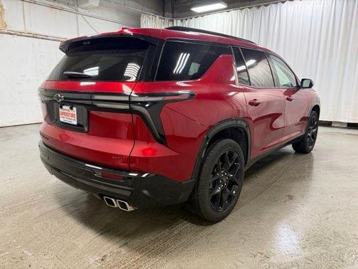 Radiant Red 2025 Chevrolet Traverse RS