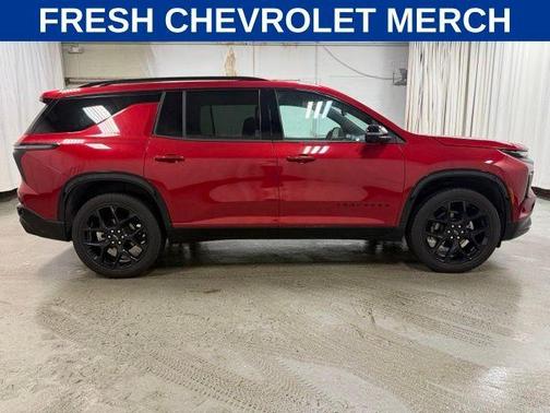 Radiant Red 2025 Chevrolet Traverse RS