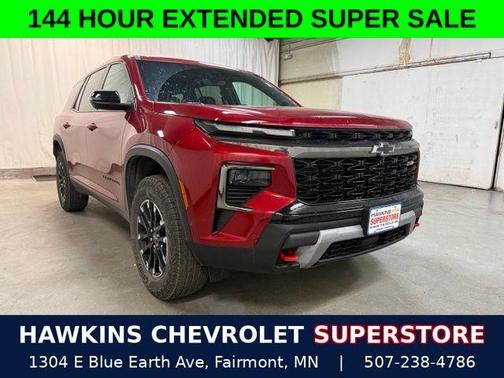 Radiant Red 2026 Chevrolet Traverse Z71