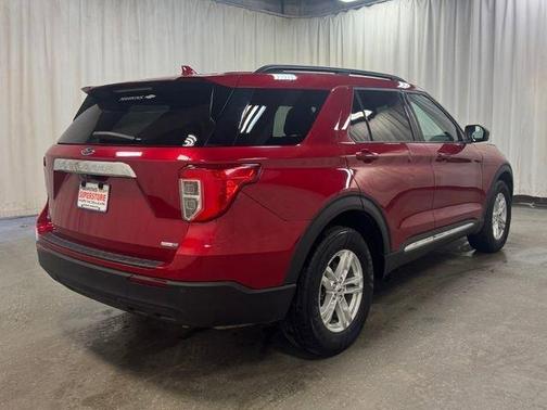 Red Metallic 2020 Ford Explorer XLT