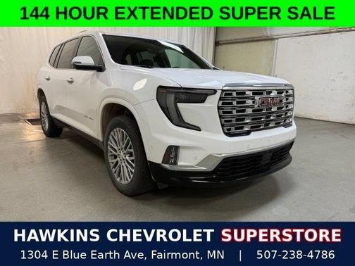 Summit White 2026 GMC Acadia Denali