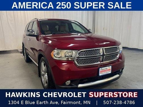 Deep Cherry Red Crystal Pearlcoat 2013 Dodge Durango Citadel