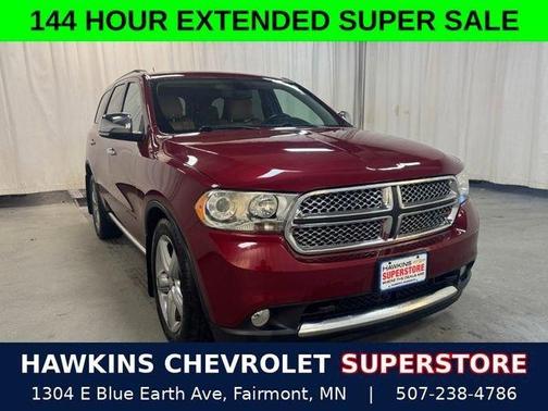 Deep Cherry Red Crystal Pearlcoat 2013 Dodge Durango Citadel