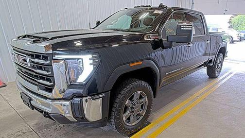 Onyx Black 2025 GMC Sierra 3500 SLT