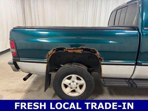 Green 1997 Dodge Ram 1500 Laramie Extended Cab