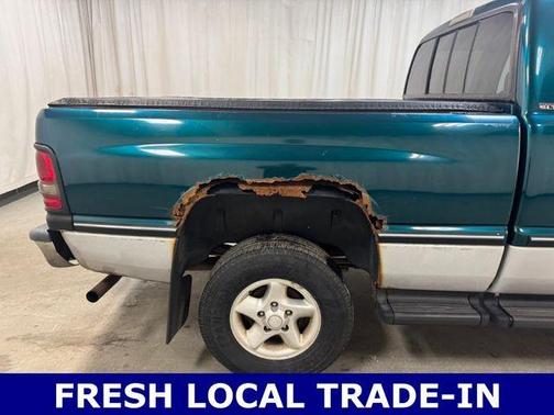 Green 1997 Dodge Ram 1500 Laramie Extended Cab