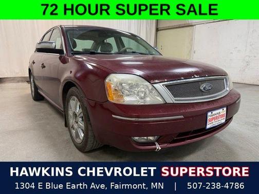 Red 2007 Ford Five Hundred Limited