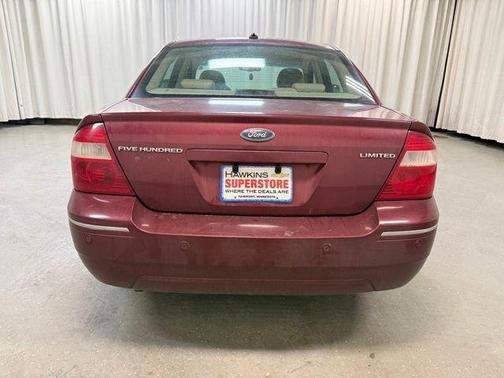Red 2007 Ford Five Hundred Limited