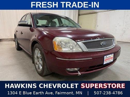 Red 2007 Ford Five Hundred Limited