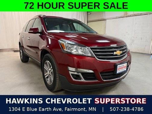 Siren Red Tintcoat 2017 Chevrolet Traverse 2LT