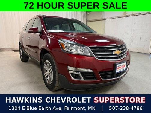 Siren Red Tintcoat 2017 Chevrolet Traverse 2LT