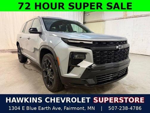 Sterling Gray Metallic 2024 Chevrolet Traverse RS