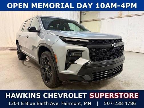 Sterling Gray Metallic 2024 Chevrolet Traverse RS