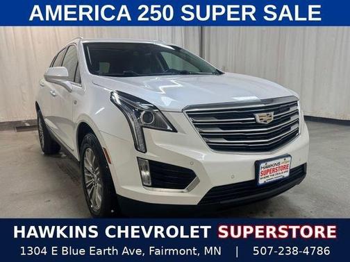 Crystal White Tri-Coat 2019 Cadillac XT5 Luxury