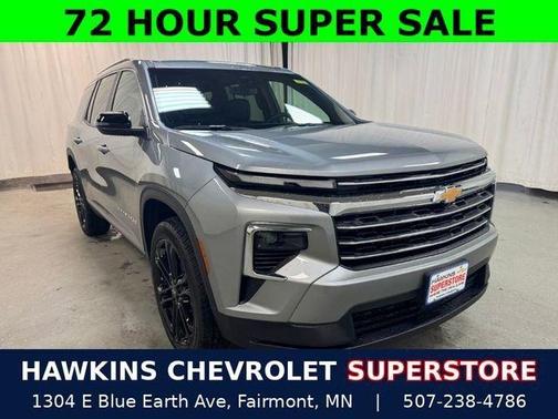 Gray 2026 Chevrolet Traverse LT