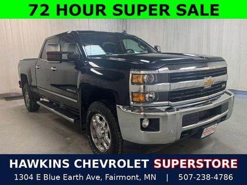 Black 2015 Chevrolet Silverado 3500 LTZ