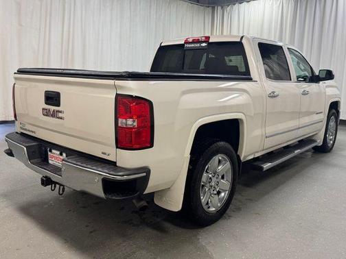 White Diamond Clearcoat 2015 GMC Sierra 1500 SLT
