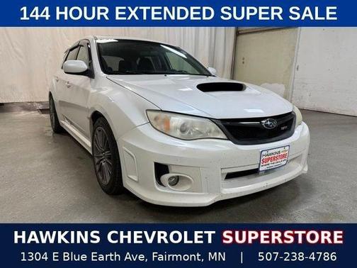 Satin White Pearl 2014 Subaru Impreza WRX Premium
