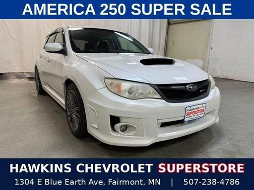 Satin White Pearl 2014 Subaru Impreza WRX Premium