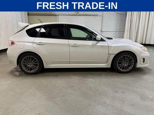 Satin White Pearl 2014 Subaru Impreza WRX Premium