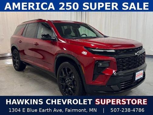 Radiant Red 2024 Chevrolet Traverse RS