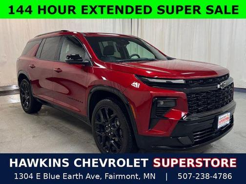 Radiant Red 2024 Chevrolet Traverse RS