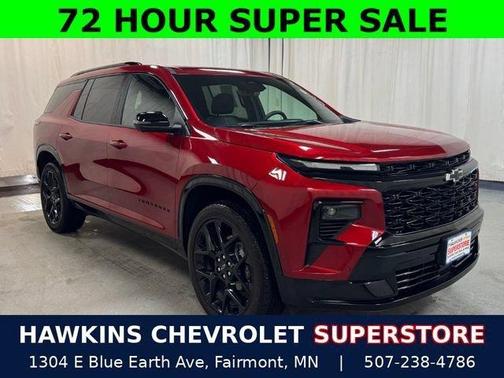 Radiant Red 2024 Chevrolet Traverse RS