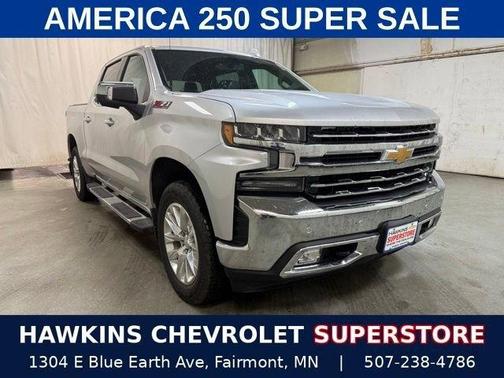 Silver Ice Metallic 2019 Chevrolet Silverado 1500 LTZ